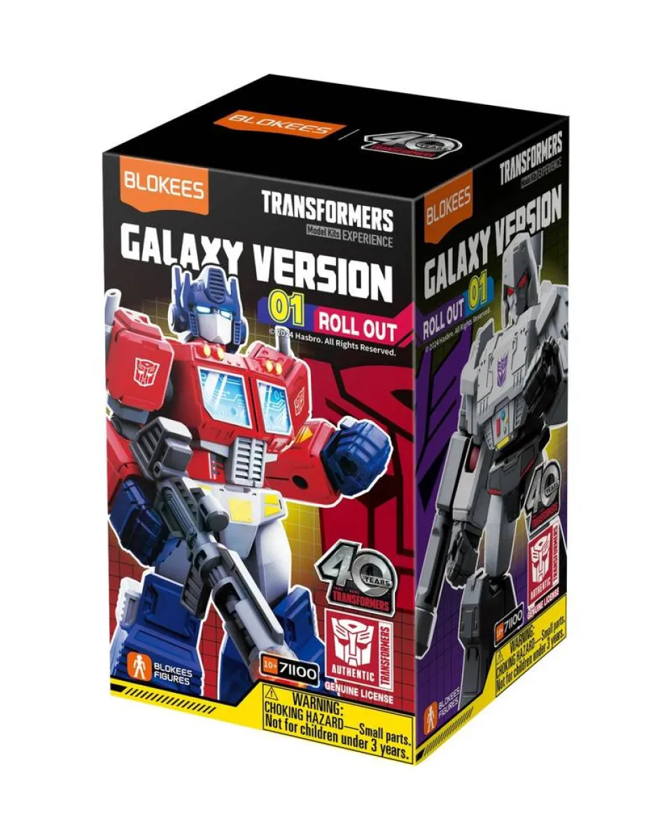 Action Figure Blokees Transformers - Galaxy Version 01 - Blind Box 