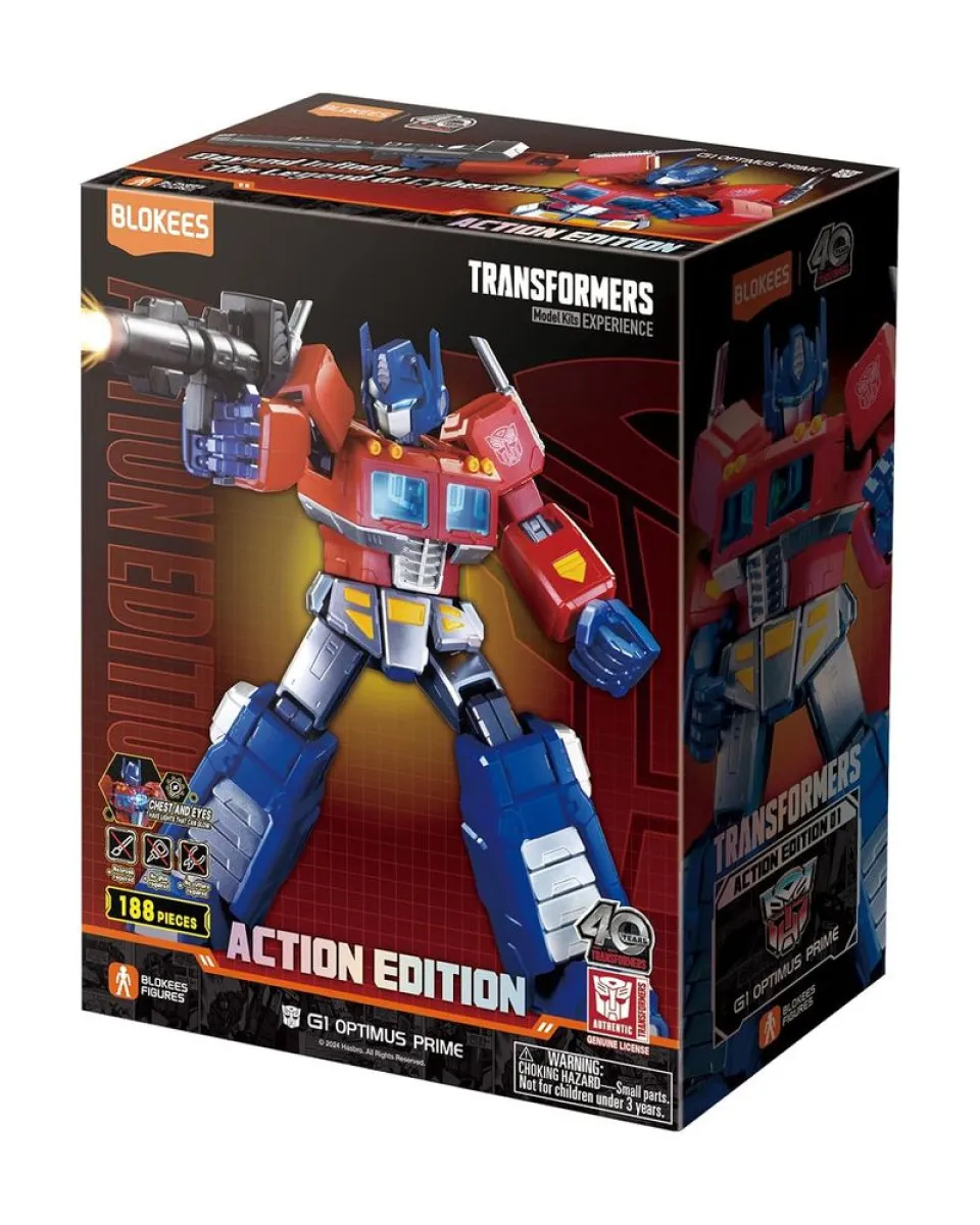 Action Figure Blokees Transformers - Model Kits - G1 Optimus Prime 