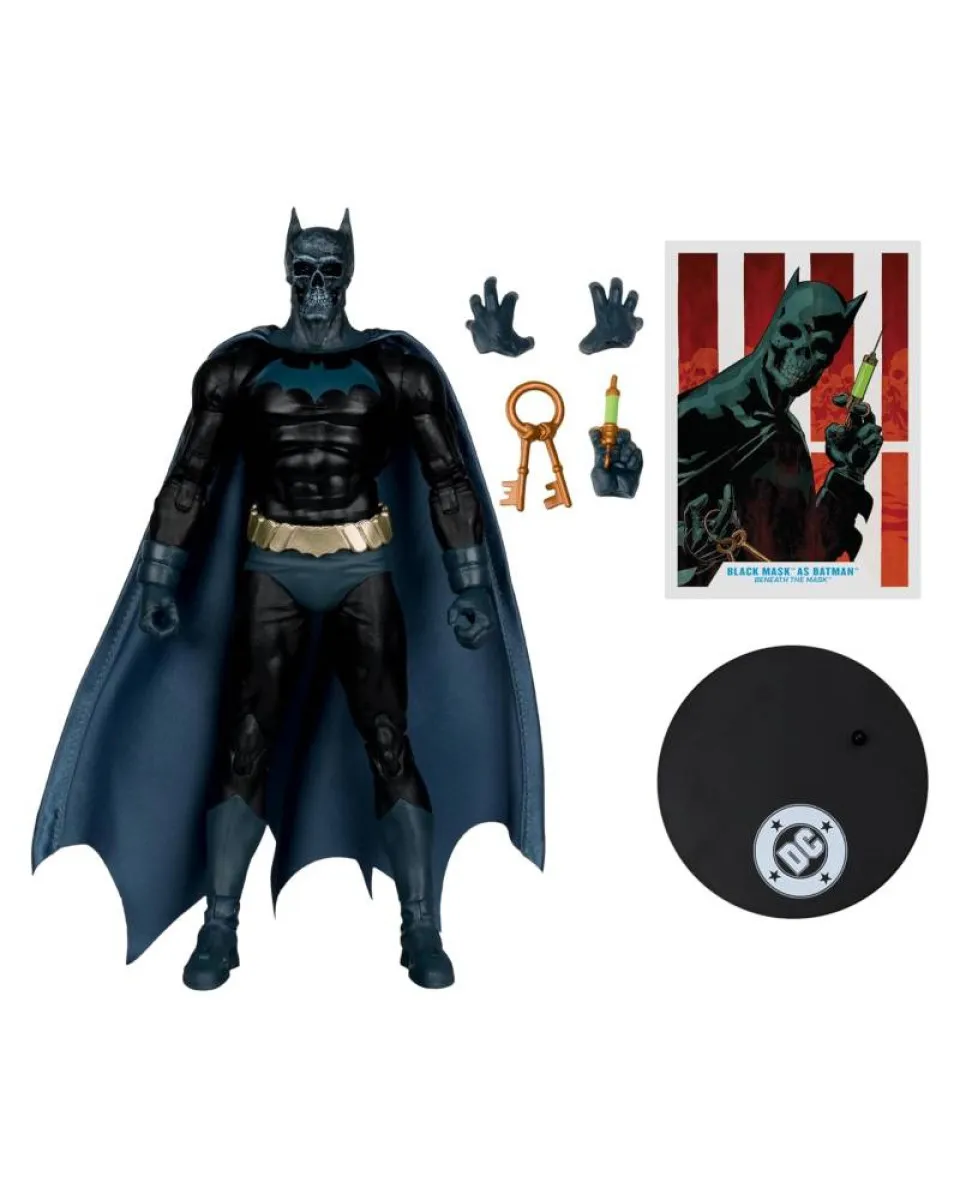 Action Figure DC Multiverse - Black Mask As Batman (Beneath The Mask) 