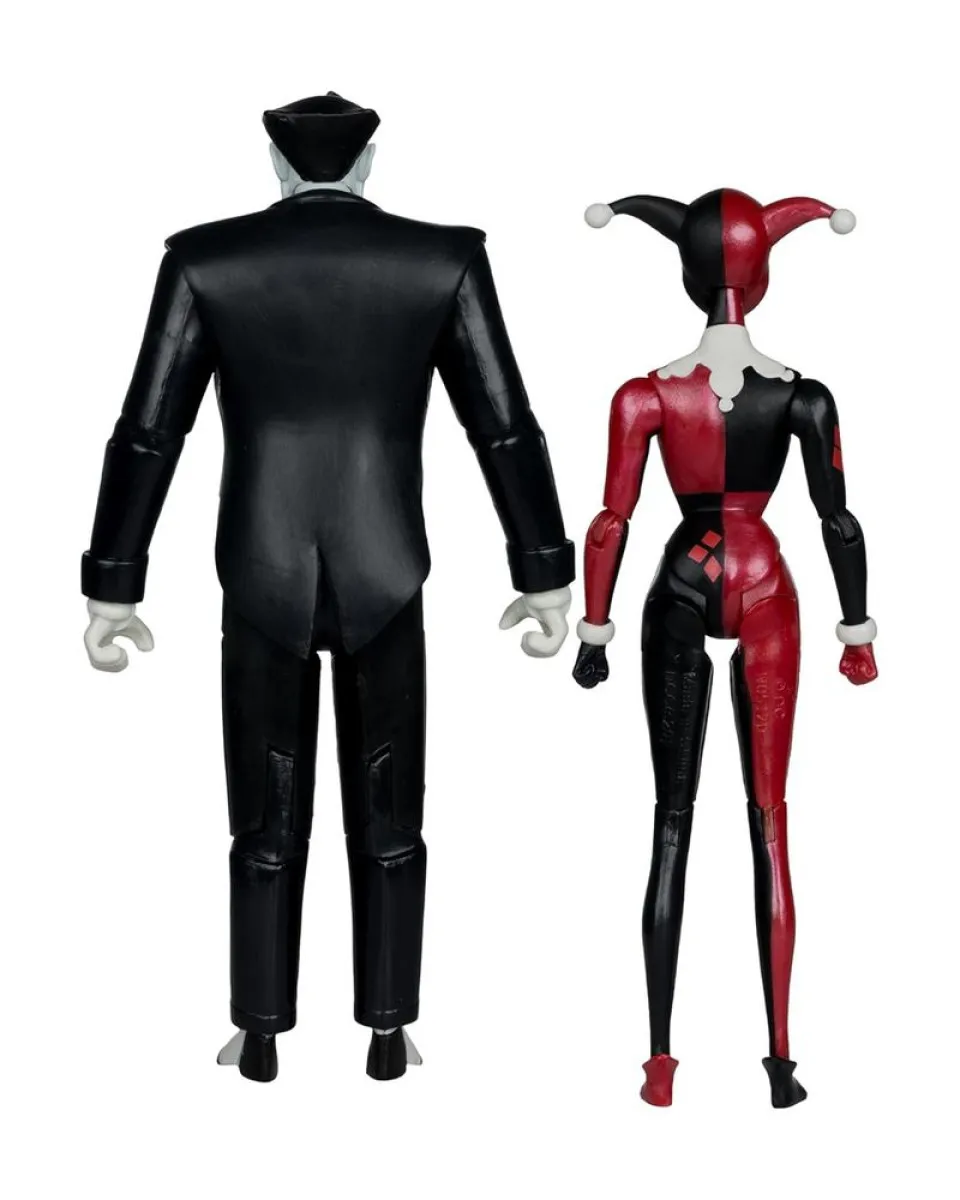 Action Figure DC Direct - Batman The Animated Series - Harley Quinn And The Joker (Mad Love) - Gold Label 