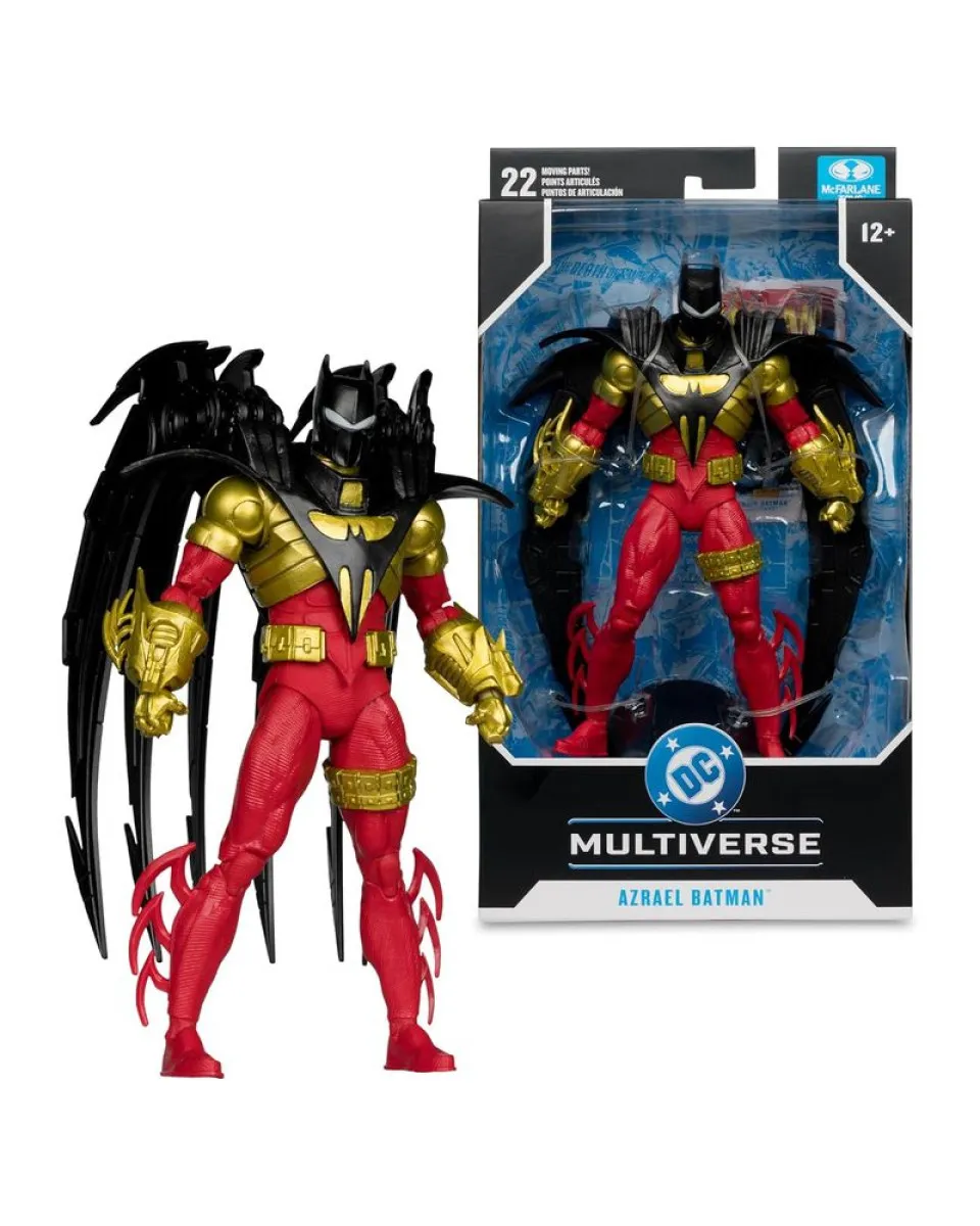 Action Figure DC Multiverse - Azrael Batman (Knightquest) 19 cm 
