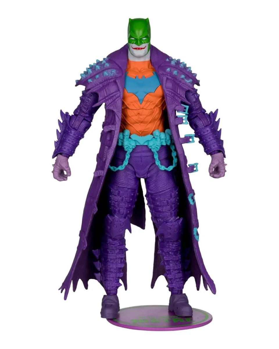 Action Figure DC Multiverse - Batman (Dark Nights - Death Metal) Jokerized (Gold Label) 