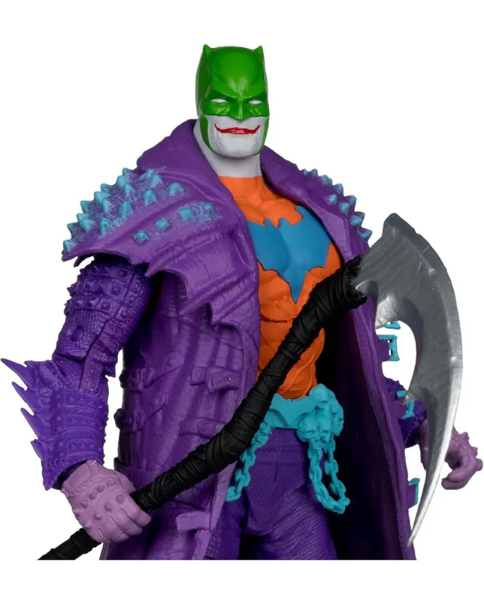 Action Figure DC Multiverse - Batman (Dark Nights - Death Metal) Jokerized (Gold Label) 