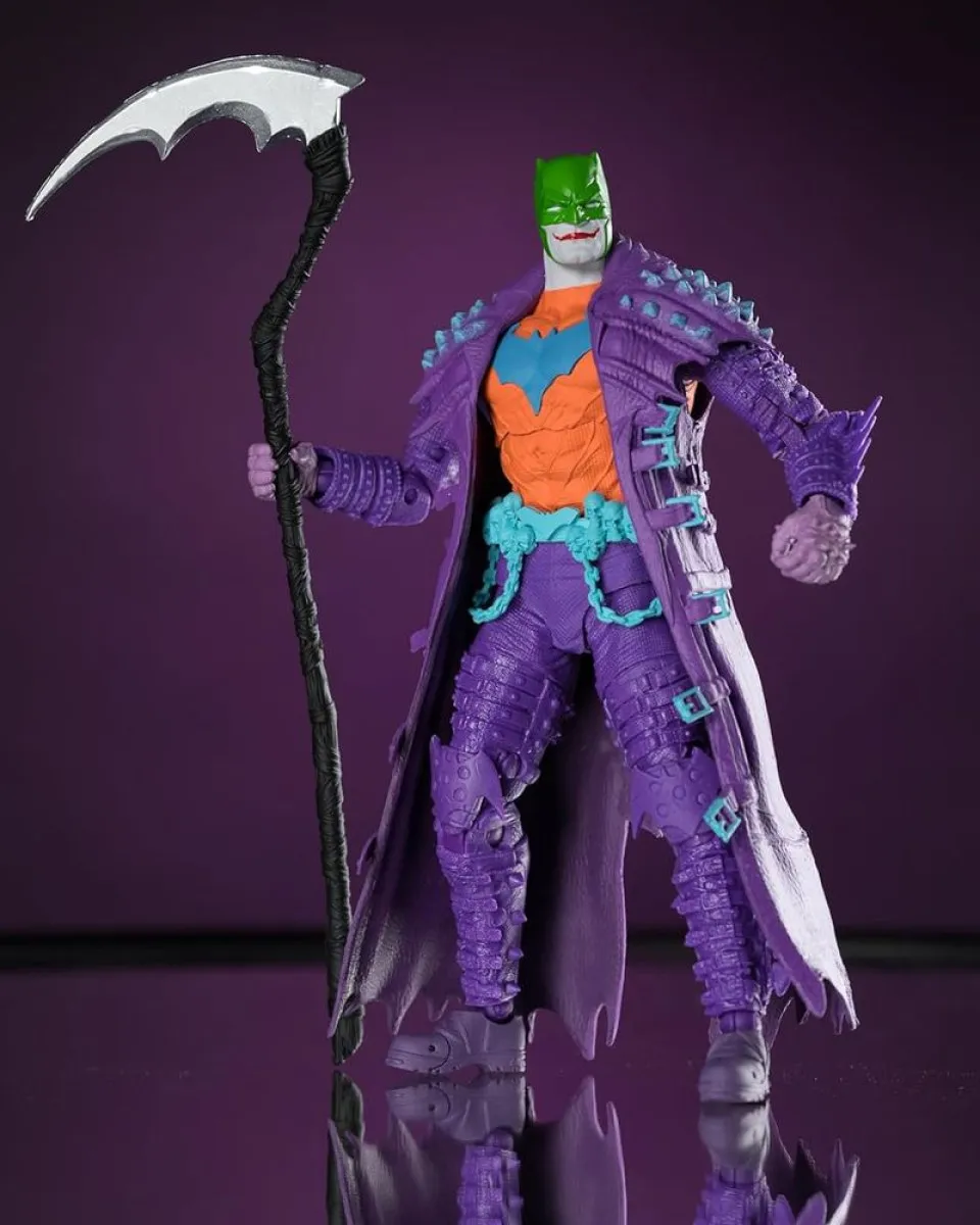 Action Figure DC Multiverse - Batman (Dark Nights - Death Metal) Jokerized (Gold Label) 