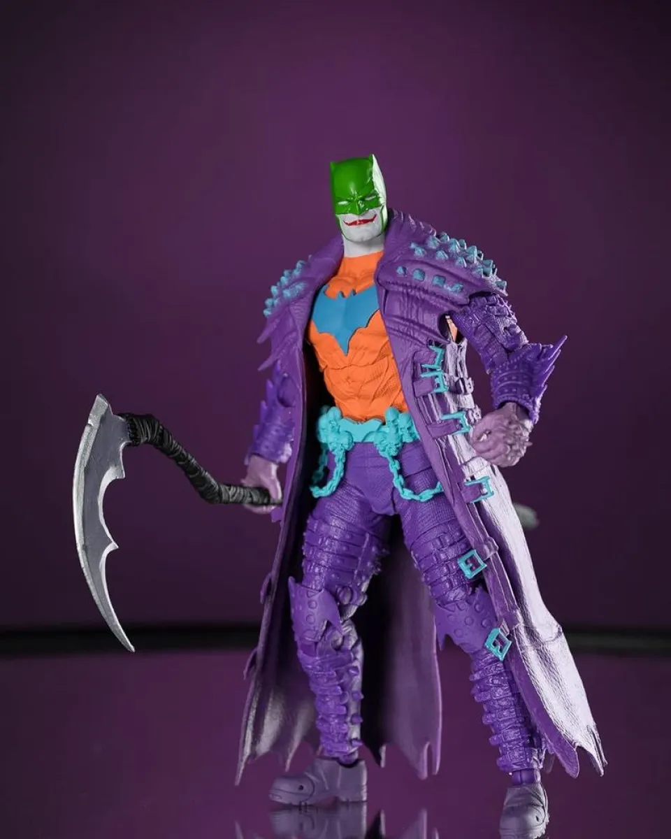Action Figure DC Multiverse - Batman (Dark Nights - Death Metal) Jokerized (Gold Label) 