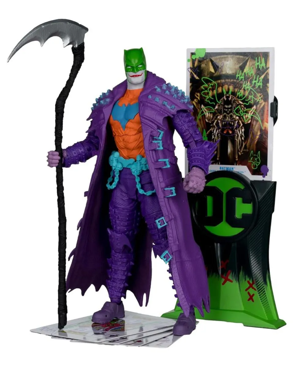 Action Figure DC Multiverse - Batman (Dark Nights - Death Metal) Jokerized (Gold Label) 