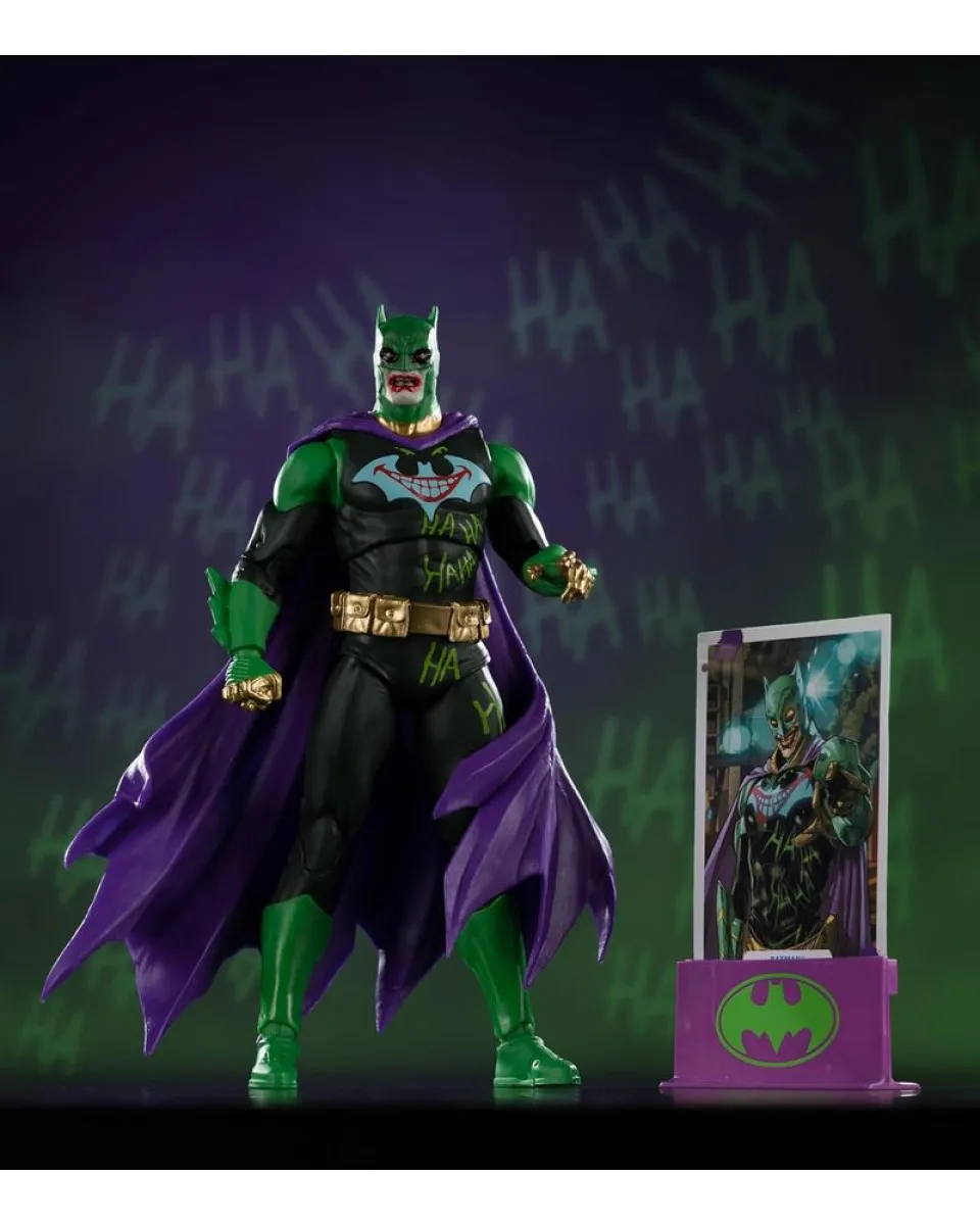 Action Figure DC Multiverse - Batman (Joker War) Jokerized (Gold Label) 