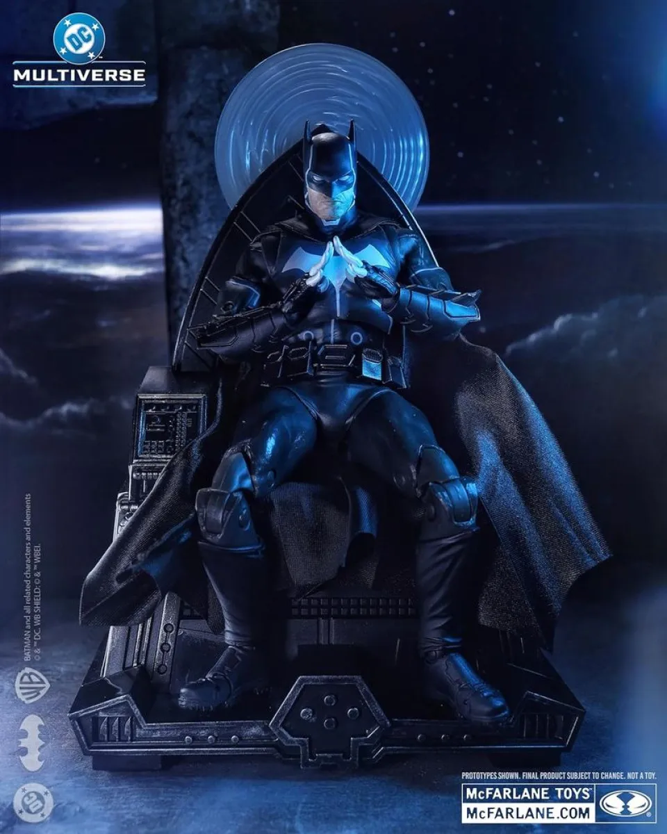 Action Figure DC Multiverse - McFarlane Collector Edition - Batman And The Mobius Chair (Darkseid War) 