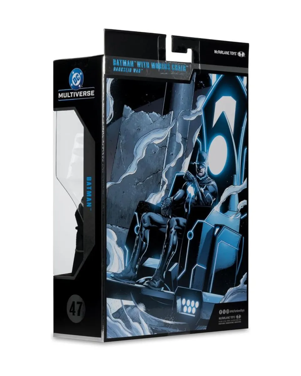 Action Figure DC Multiverse - McFarlane Collector Edition - Batman And The Mobius Chair (Darkseid War) 