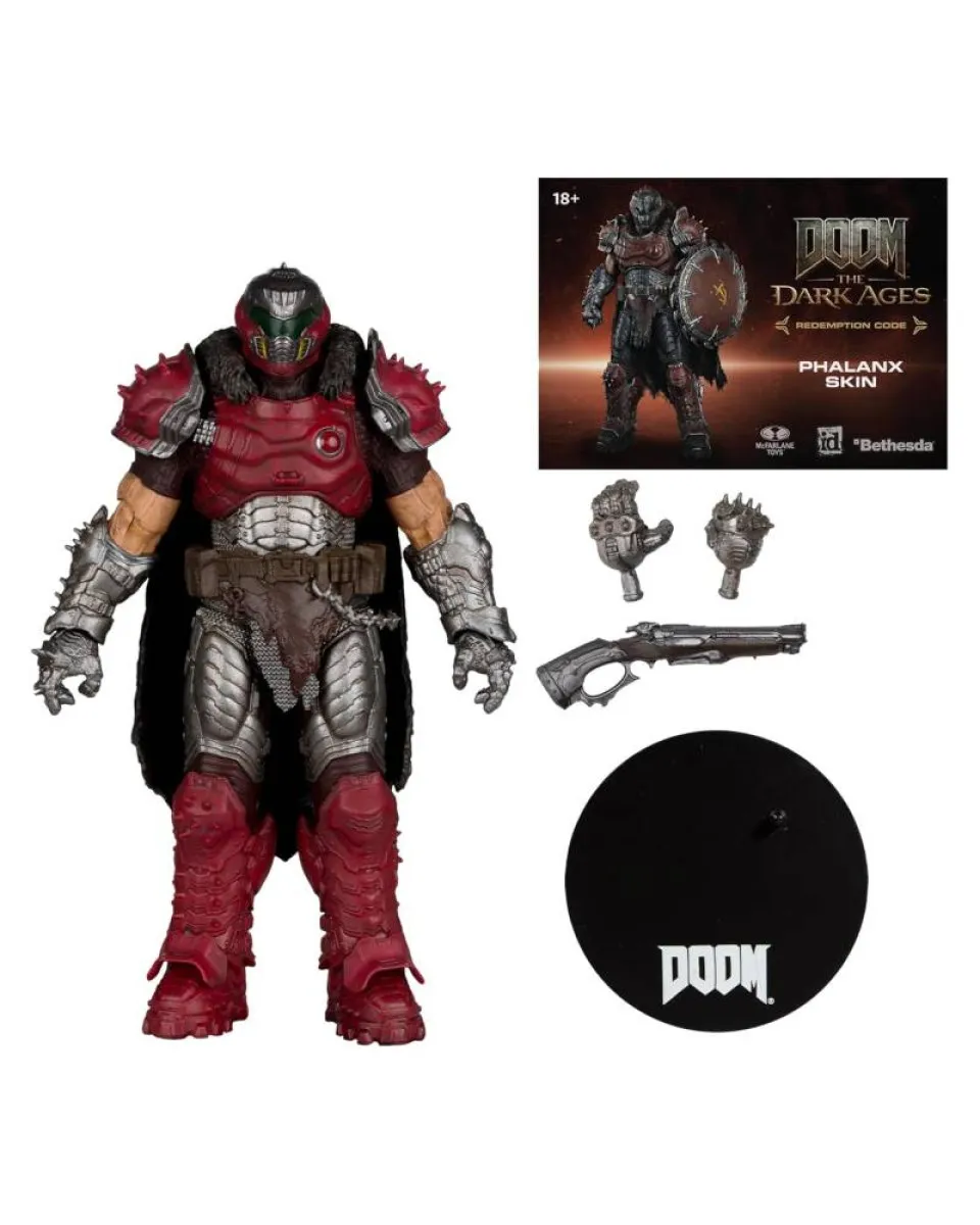 Action Figure Doom The Dark Ages - Doom Slayer (Phalanx Skin) 