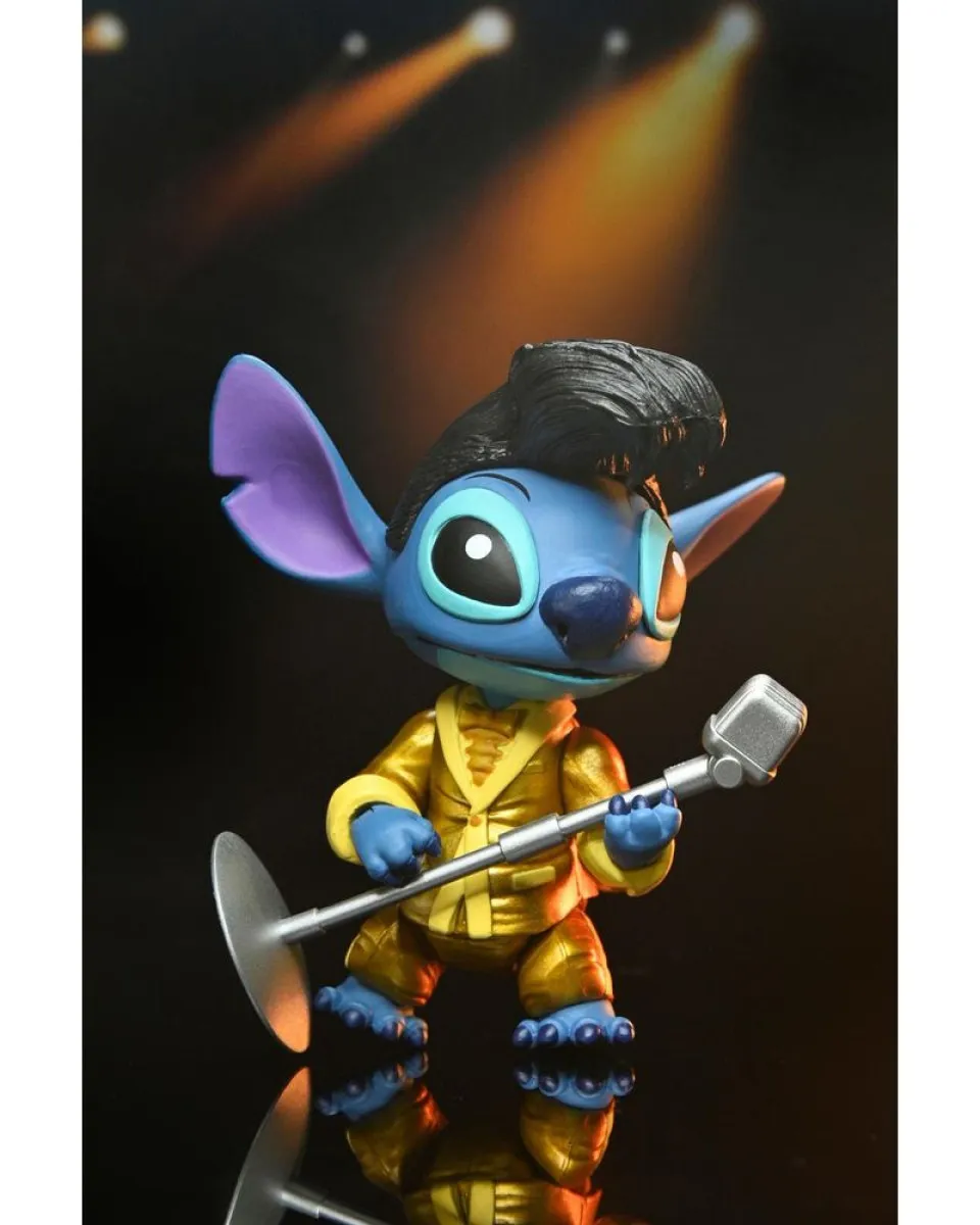 Action Figure Lilo And Stitch - Elvis Stitch - Ultimate Gold Suit 