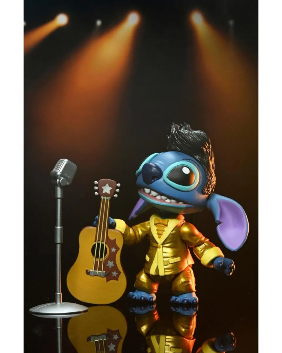 Action Figure Lilo And Stitch - Elvis Stitch - Ultimate Gold Suit 