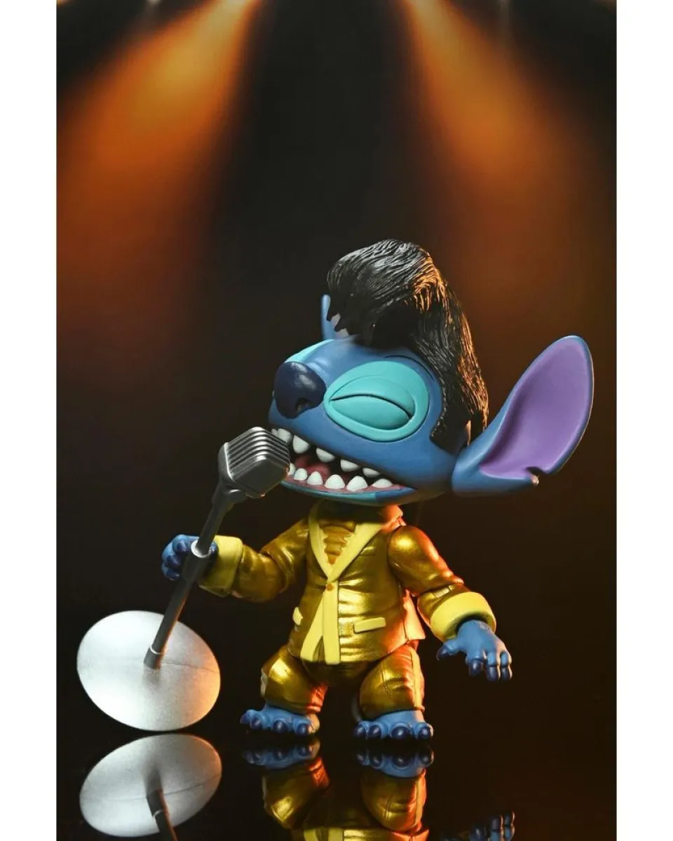 Action Figure Lilo And Stitch - Elvis Stitch - Ultimate Gold Suit 