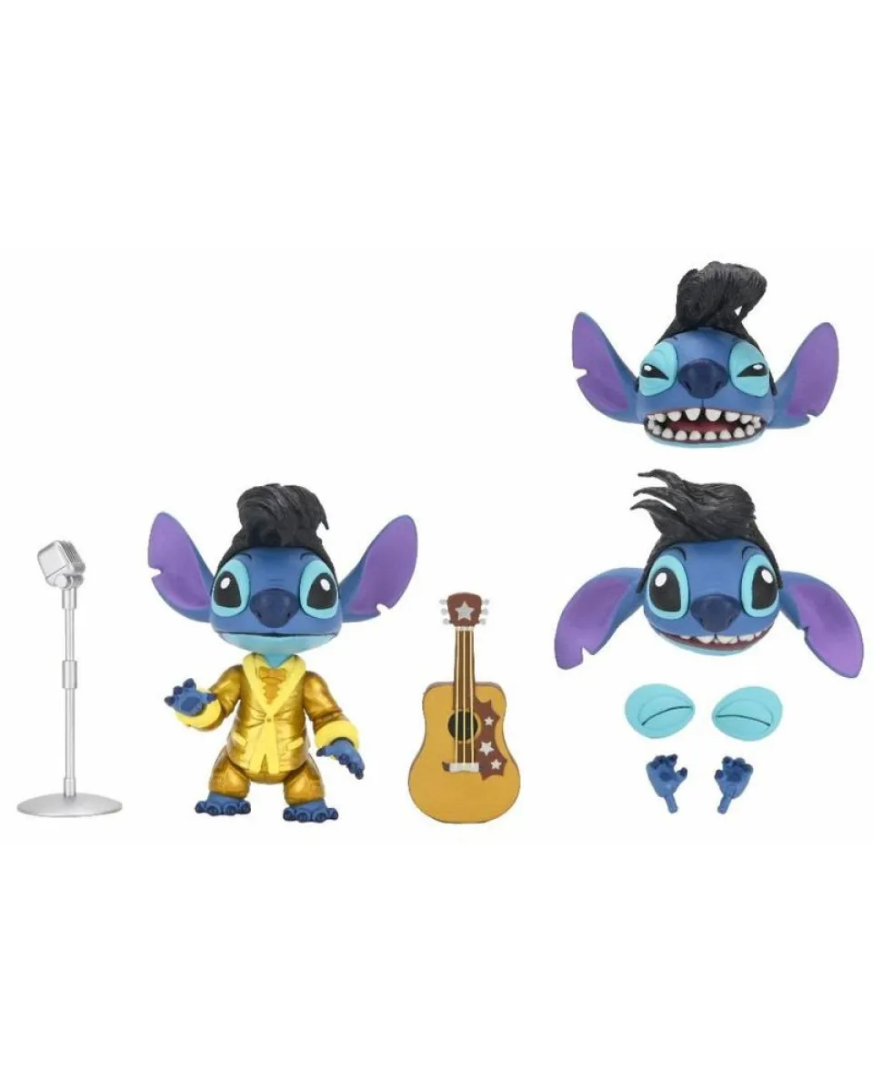 Action Figure Lilo And Stitch - Elvis Stitch - Ultimate Gold Suit 