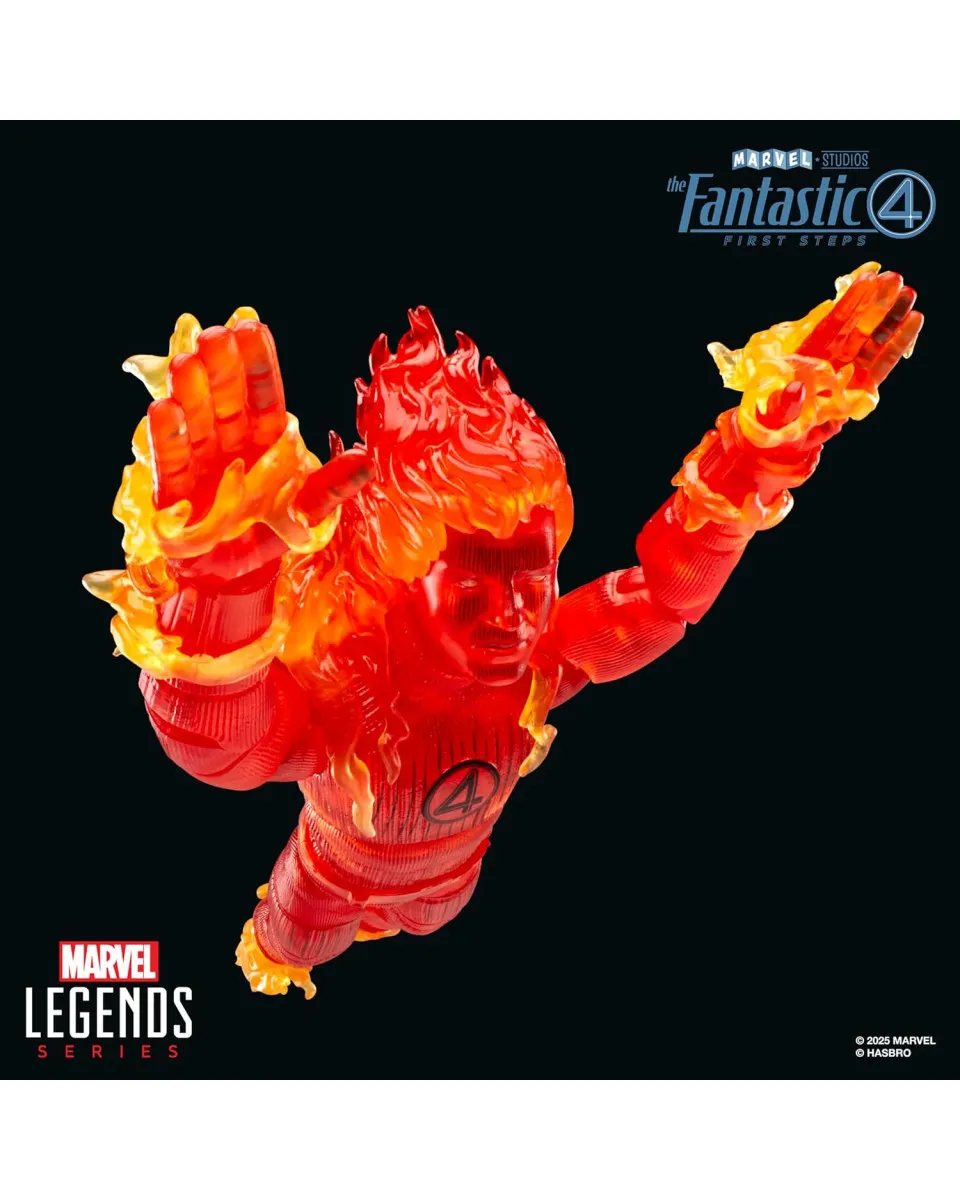 Action Figure Marvel Legends Series - The Fantastic Four - Human Torch 
