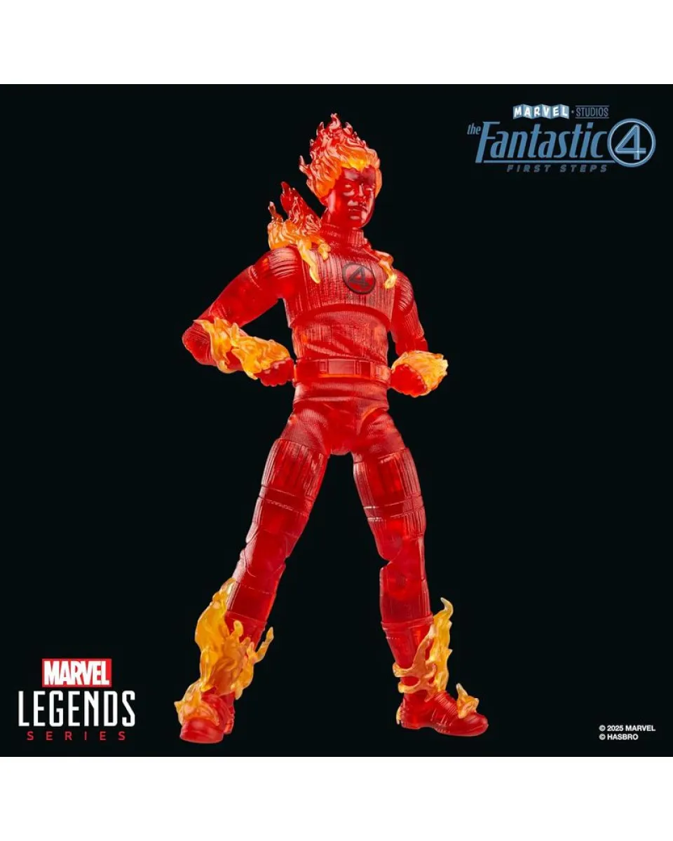 Action Figure Marvel Legends Series - The Fantastic Four - Human Torch 