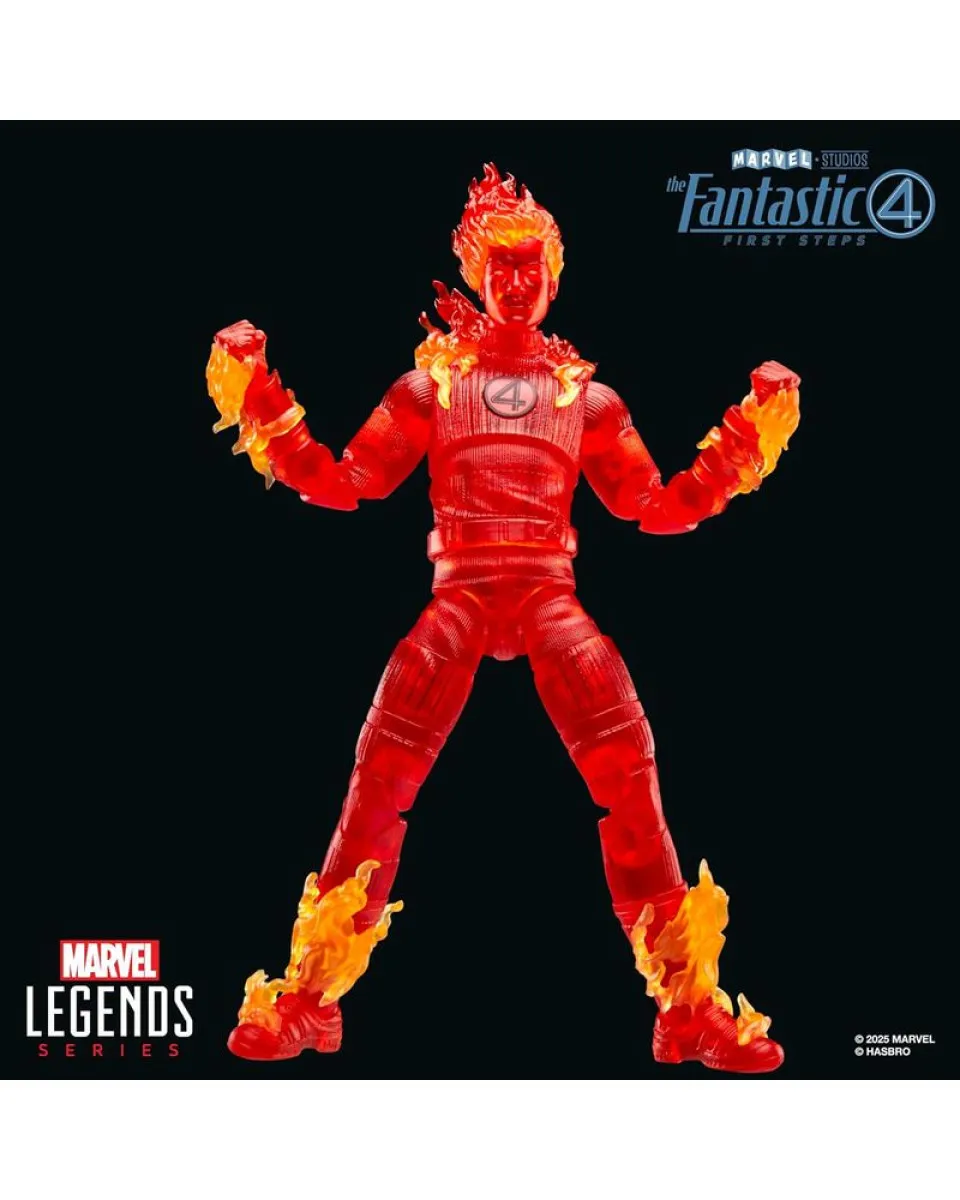Action Figure Marvel Legends Series - The Fantastic Four - Human Torch 