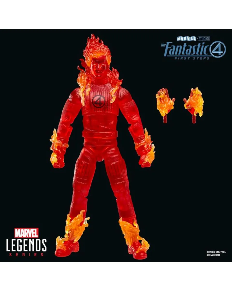 Action Figure Marvel Legends Series - The Fantastic Four - Human Torch 