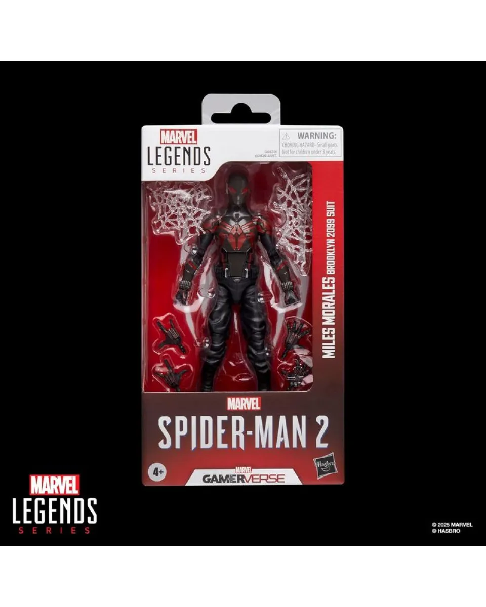 Action Figure Marvel Legends Series - Spider-Man 2 - Miles Morales (Brooklyn 2099 Suit) 