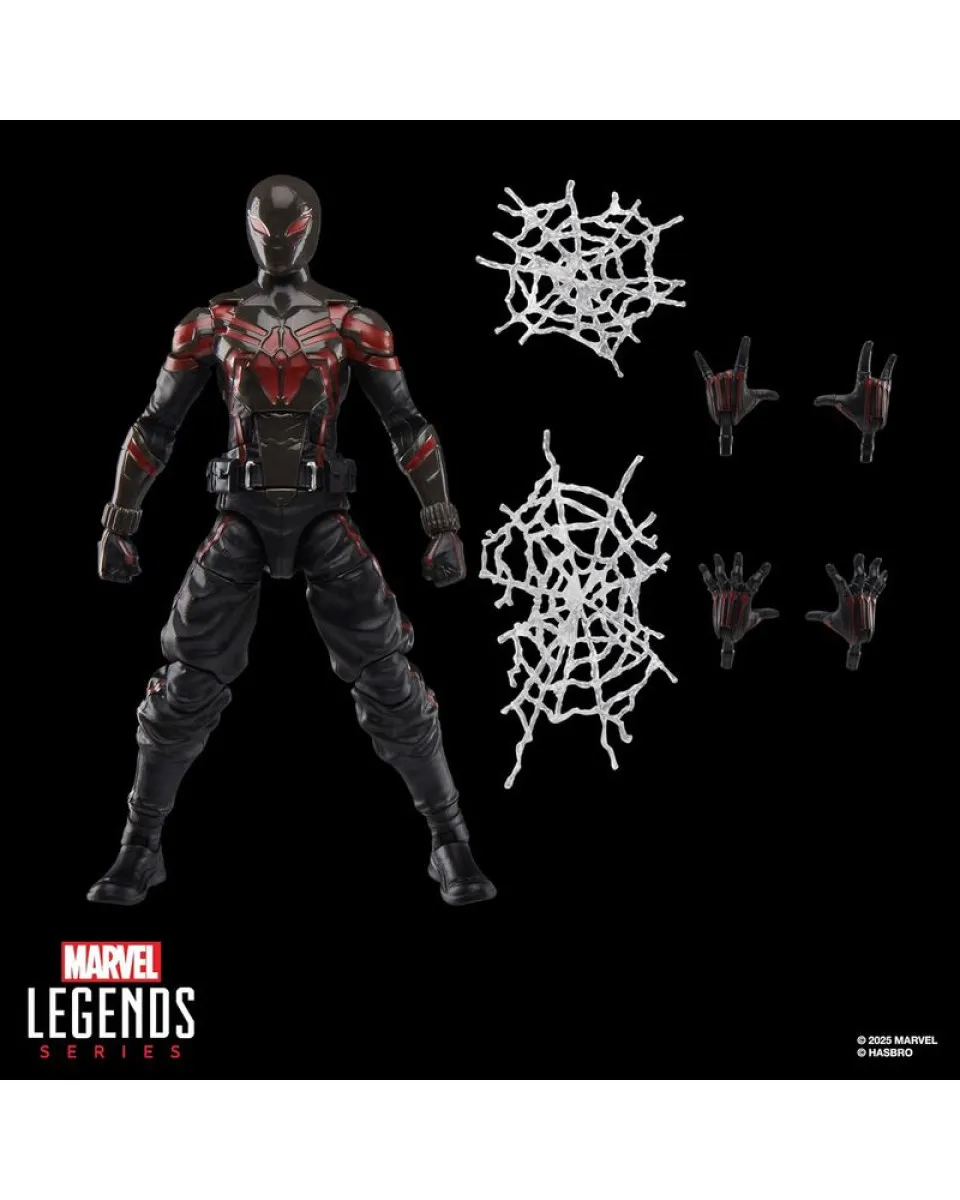 Action Figure Marvel Legends Series - Spider-Man 2 - Miles Morales (Brooklyn 2099 Suit) 