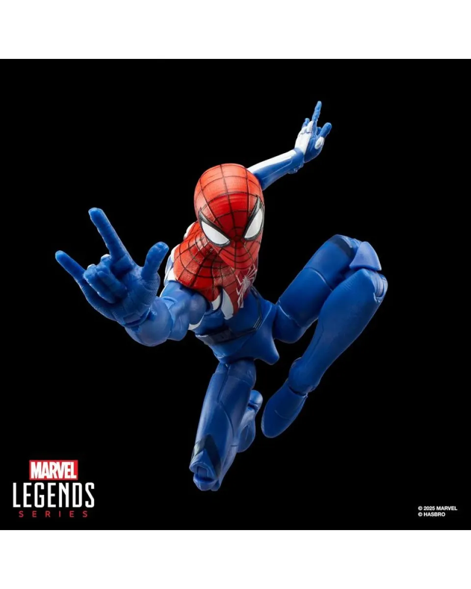 Action Figure Marvel Legends Series - Spider-Man 2 - Miles Morales (Upgraded Suit Style) 