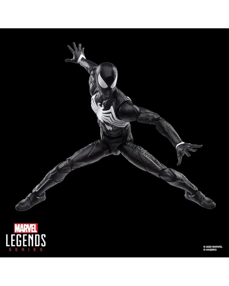 Action Figure Marvel Legends Series - Spider-Man 2 - Peter Parker (Black Suit) 