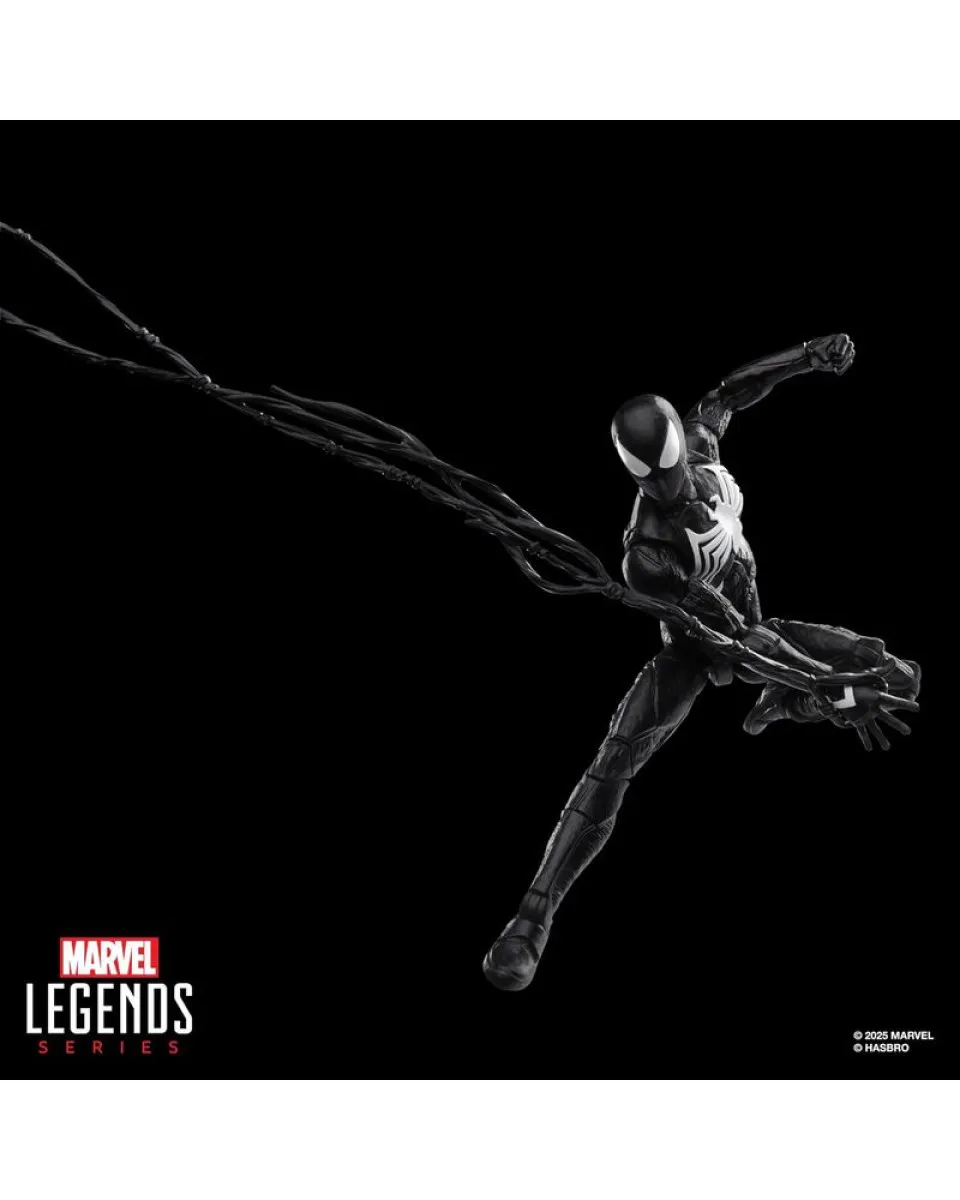 Action Figure Marvel Legends Series - Spider-Man 2 - Peter Parker (Black Suit) 
