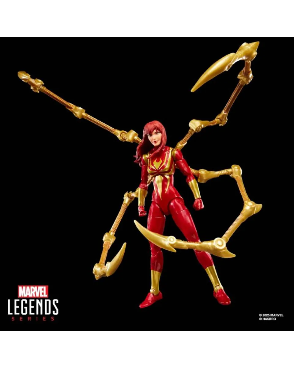 Action Figure Marvel Legends - Magic The Gathering - Mary Jane Watson (Iron Spider) 