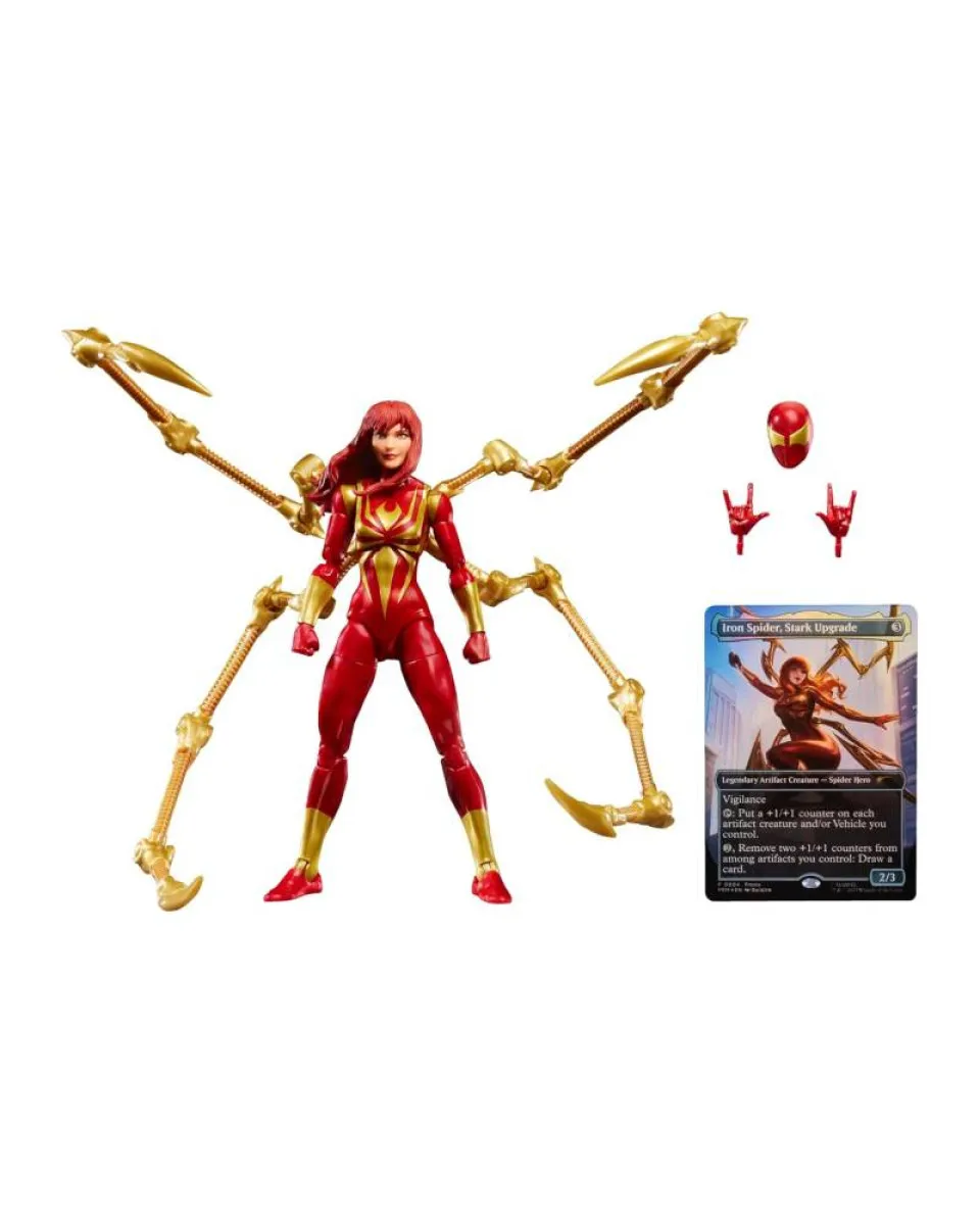Action Figure Marvel Legends - Magic The Gathering - Mary Jane Watson (Iron Spider) 