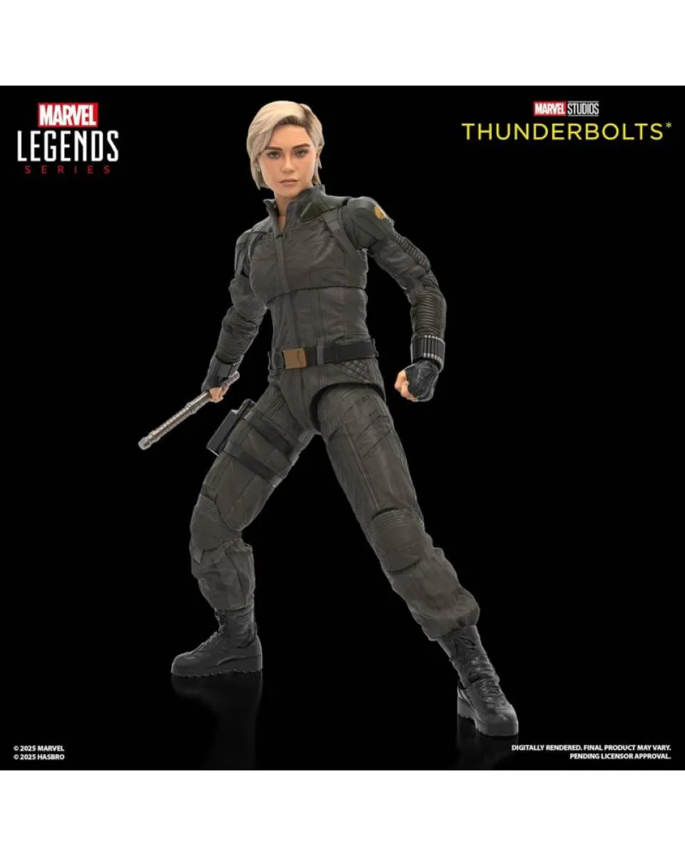 Action Figure Marvel Legends Series - Thunderbolts - Yelena Belova And Red Guardian 