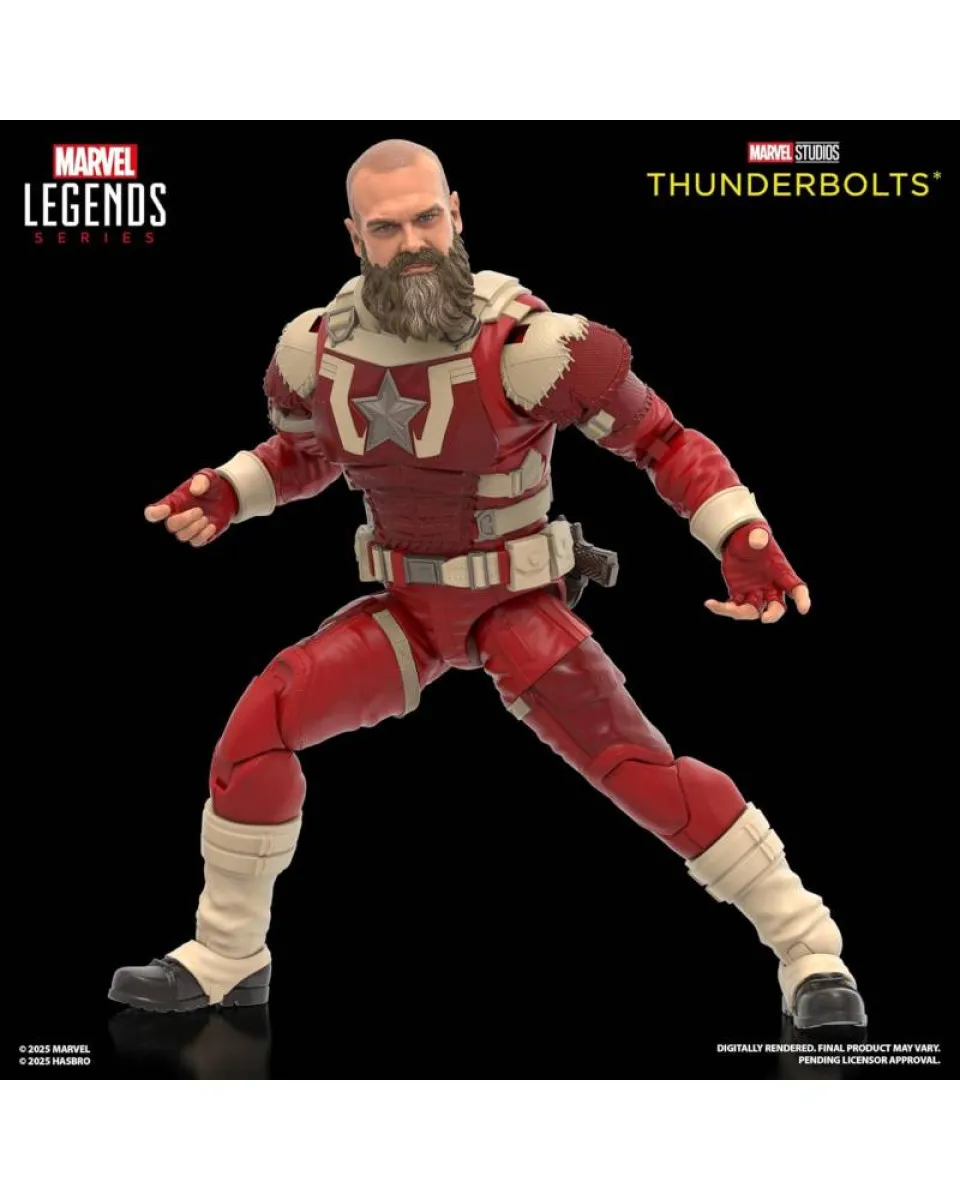 Action Figure Marvel Legends Series - Thunderbolts - Yelena Belova And Red Guardian 