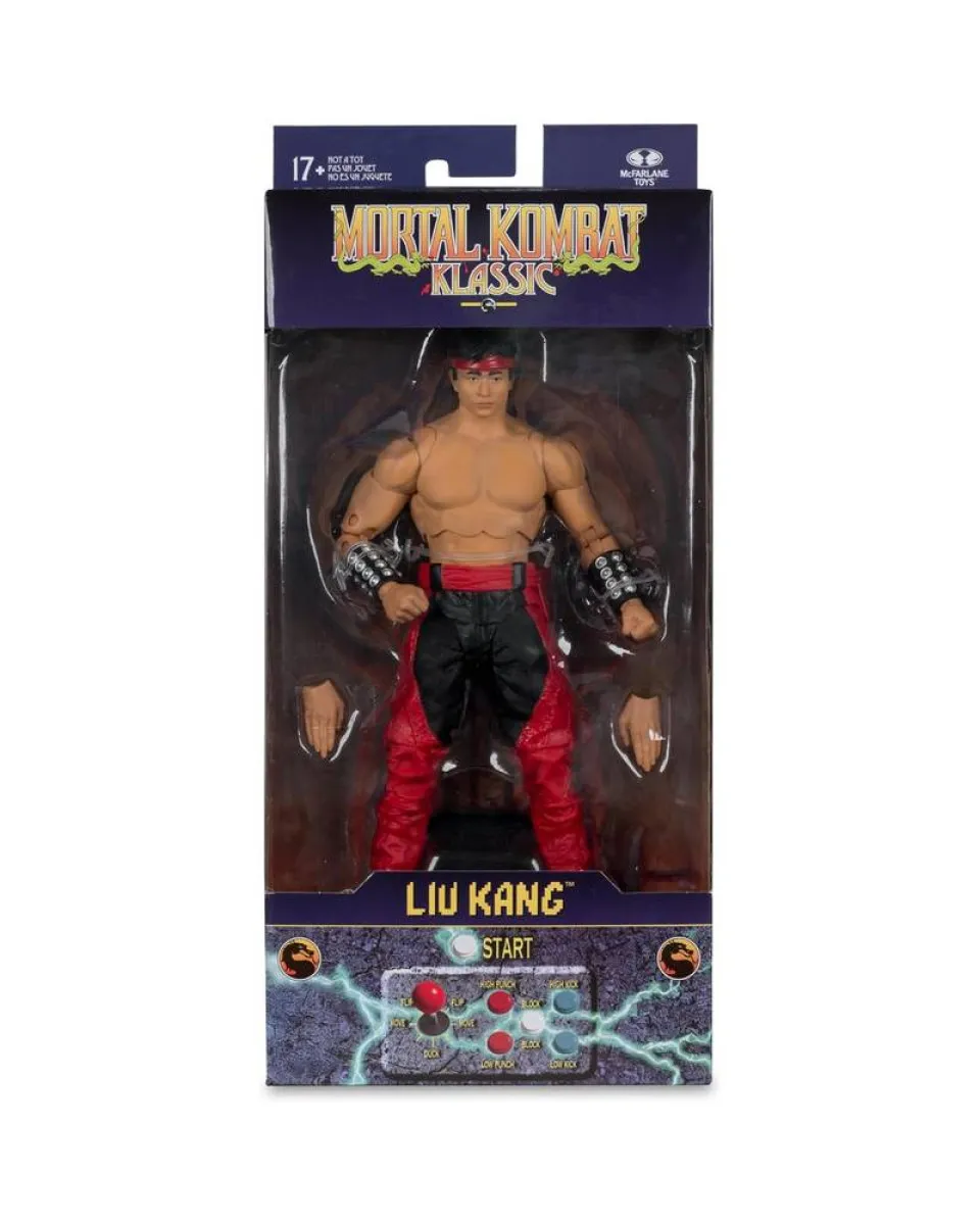 Action Figure Mortal Kombat Klassic - Liu Kang