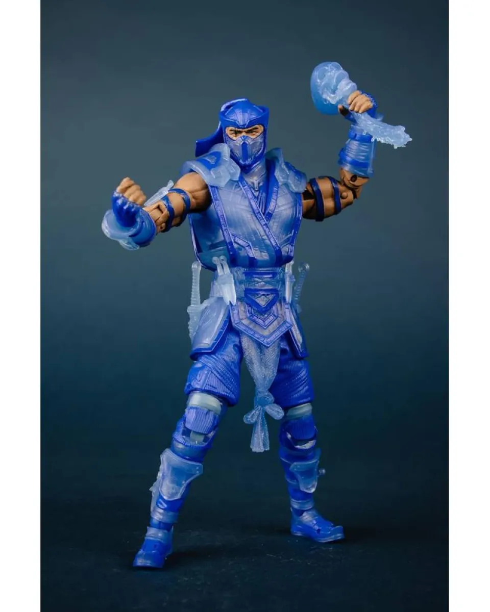 Action Figure Mortal Kombat - Sub Zero - Glow in the Dark Edition (Gold Label) 