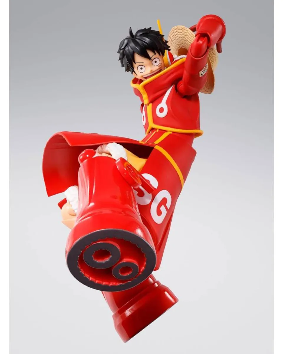 Action Figure One Piece S.H. Figuarts - Monkey D. Luffy - Future Island Egghead 