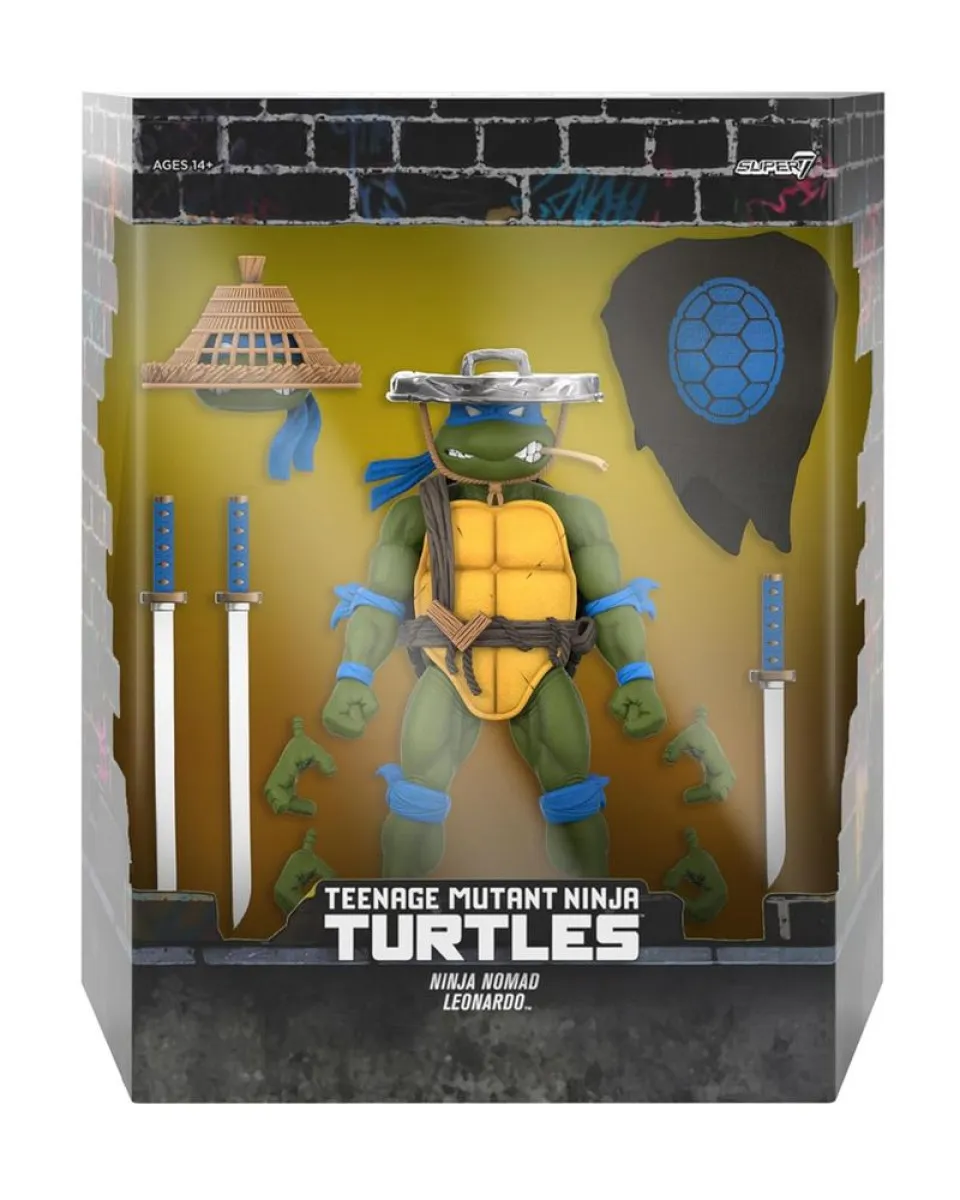 Action Figure Teenage Mutant Ninja Turtles - Nomad Leonardo 