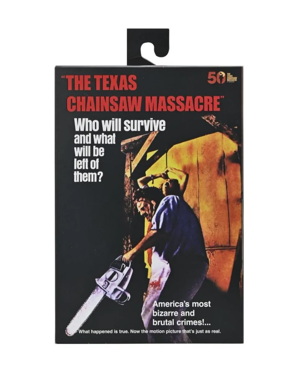 Action Figure Texas Chainsaw Massacre - Leatherface - 50th Anniversary 