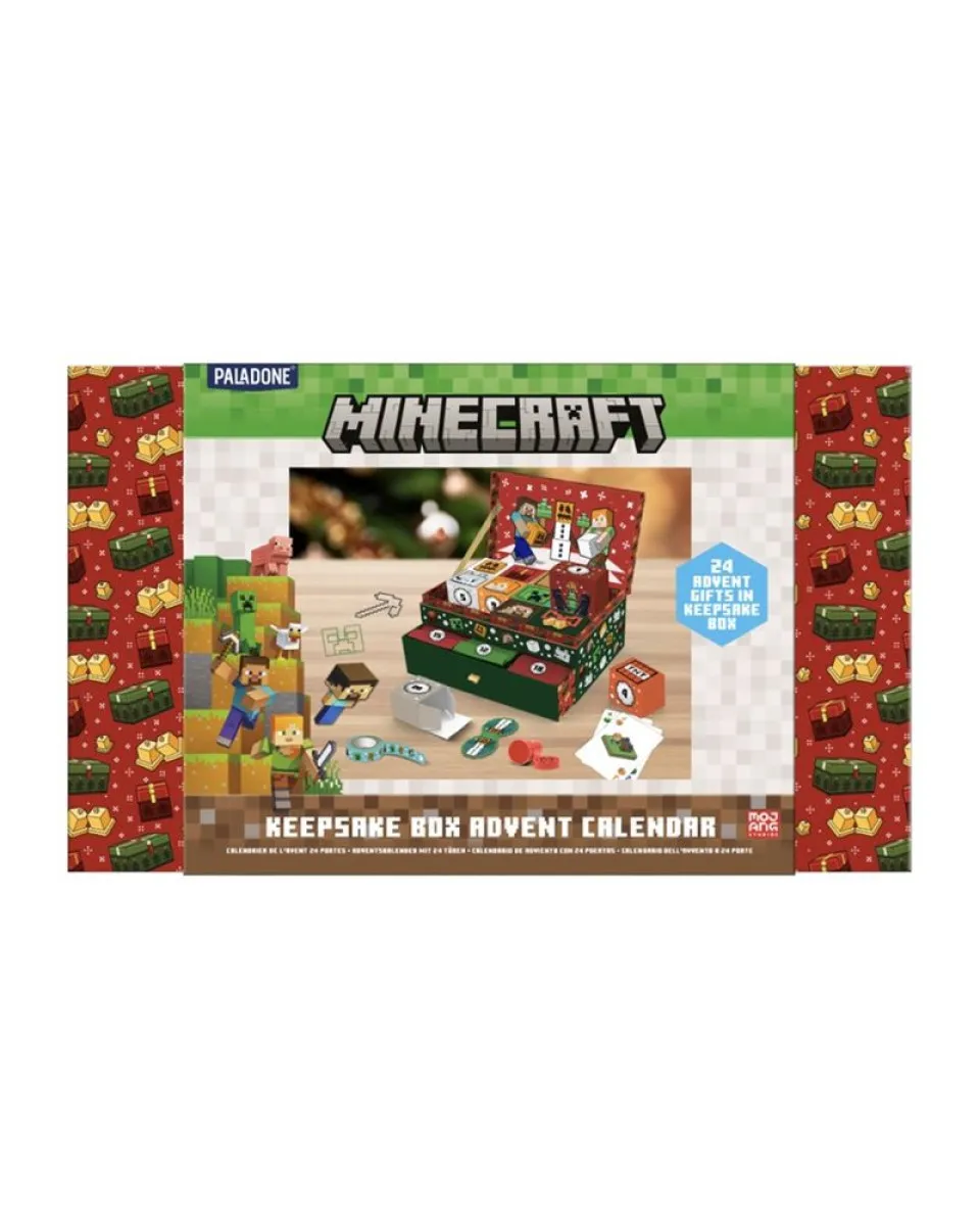 Advent Calendar Paladone - Minecraft Keepsake Box 