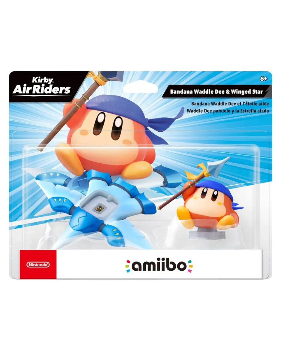 Amiibo Kirby Air Riders - Waddle Dee & Winged Star 