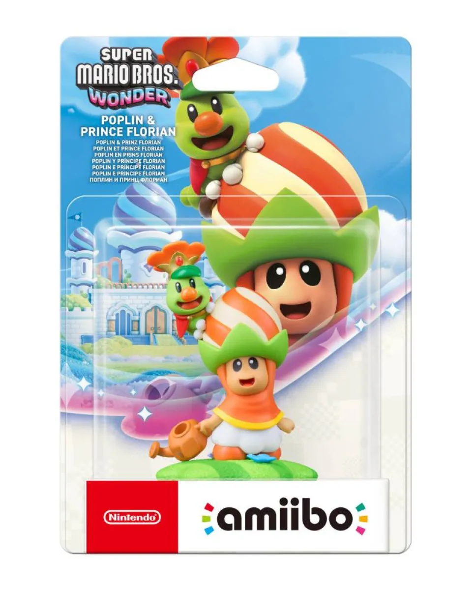 Amiibo Super Mario Bros. Wonder - Poplin & Prince Florian 