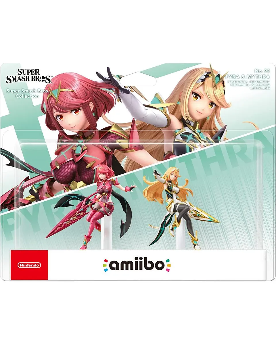 AMIIBO Pyra and Mythra Pack Xenoblade Duble pack 