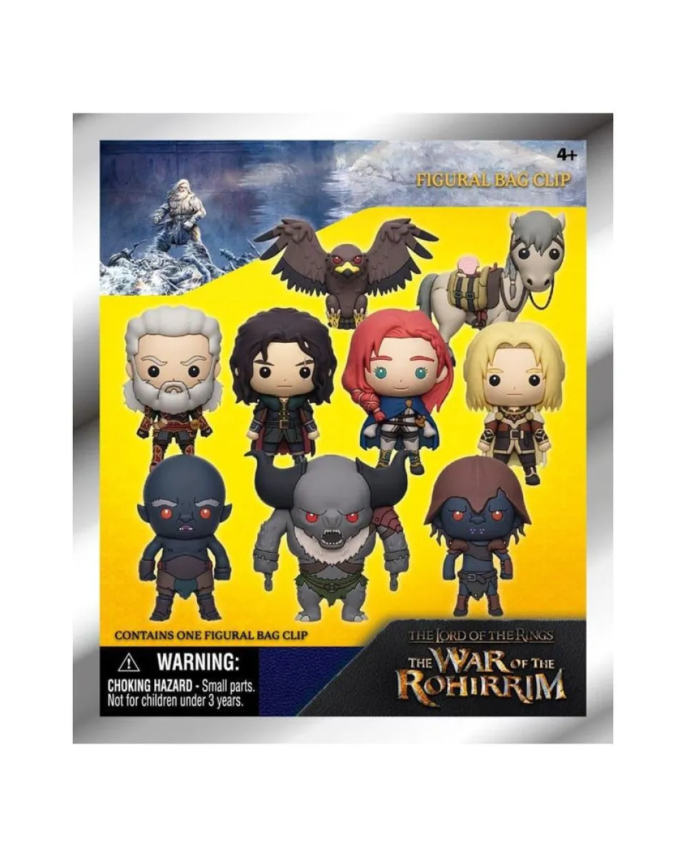 Bag Clips Lord Of The Rings- War Of Rohirrim - 3D PVC 