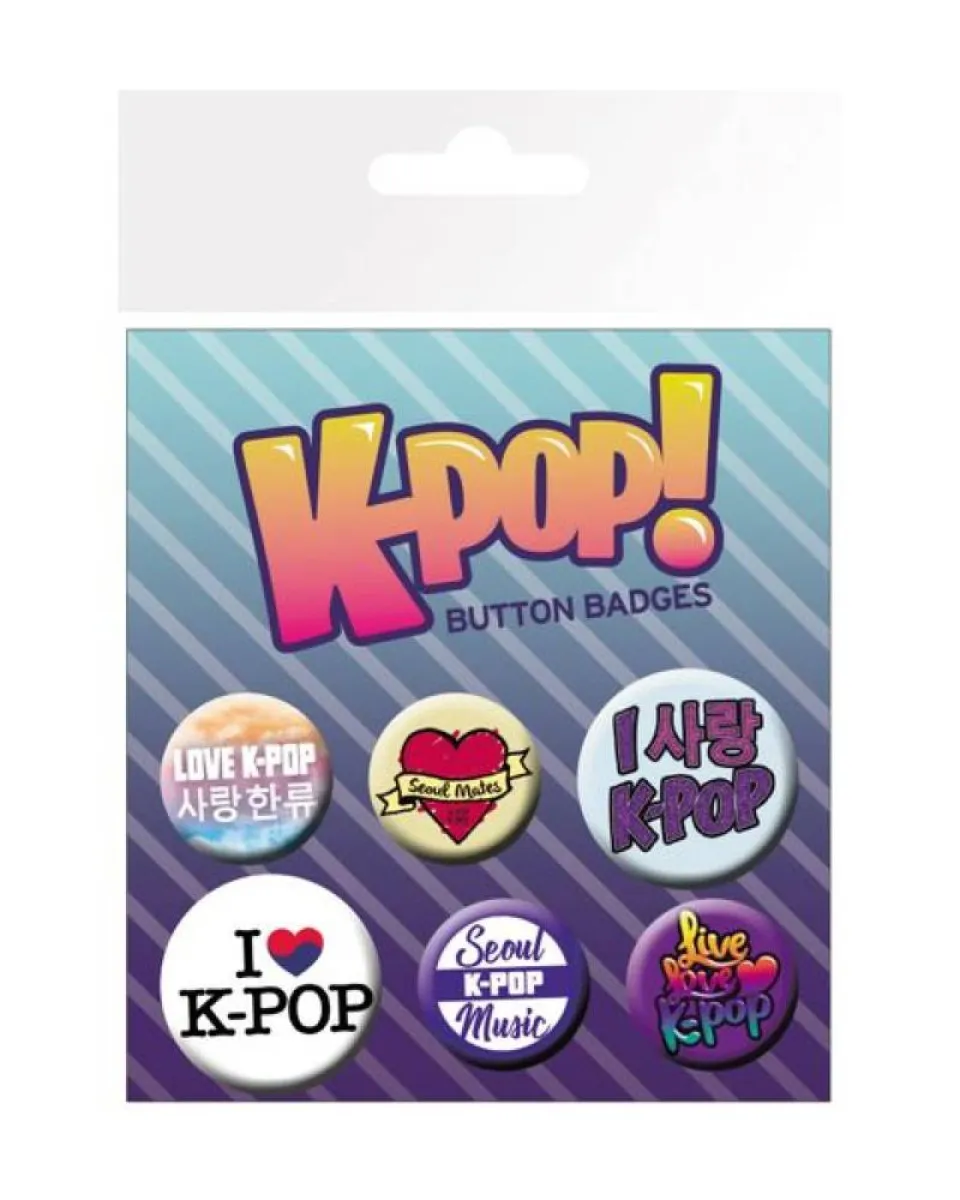 Bedževi AbyStyle - KPOP - Badge Pack 