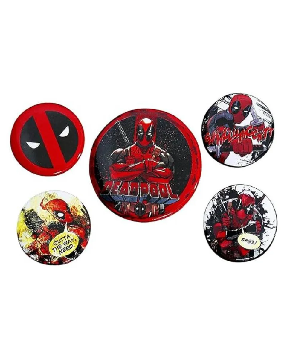 Bedževi Deadpool - Badge Pack 