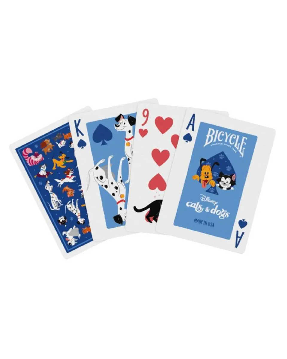 Karte Bicycle Creatives - Disney Cats And Dogs - Playing Cards 