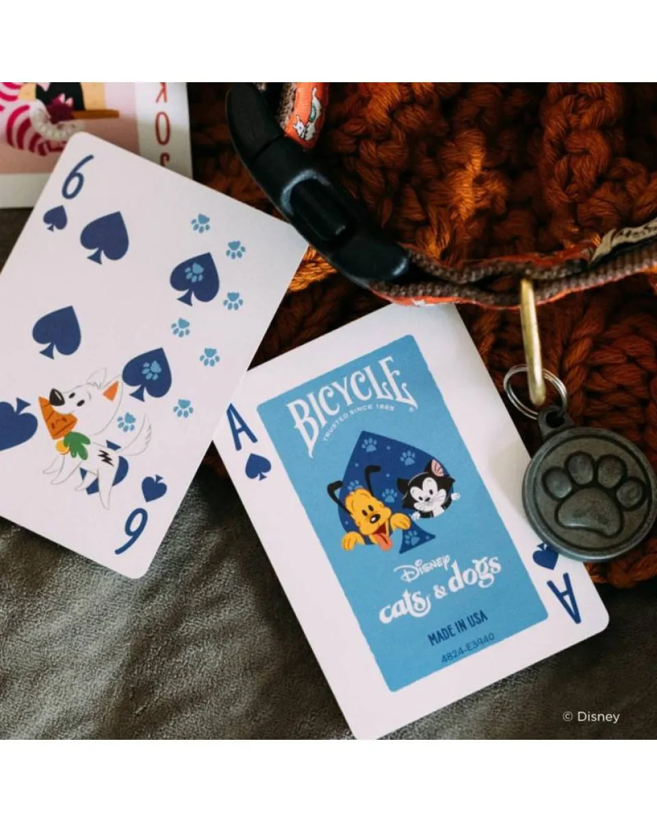 Karte Bicycle Creatives - Disney Cats And Dogs - Playing Cards 
