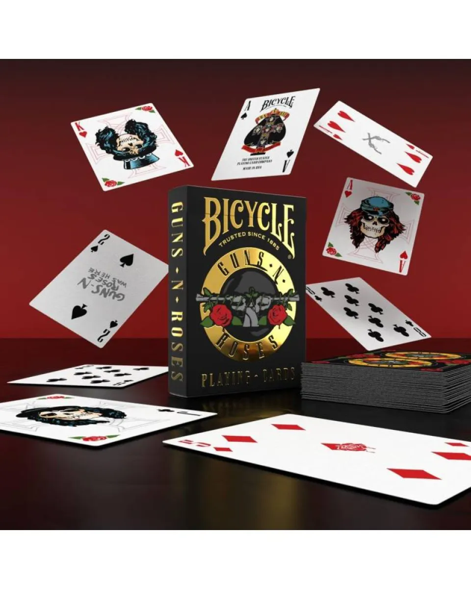 Karte Bicycle Creatives - Guns N' Roses - Playing Cards 