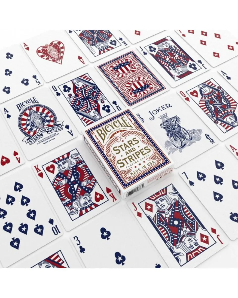 Karte Bicycle Creatives - Stars and Stripes- Playing Cards 