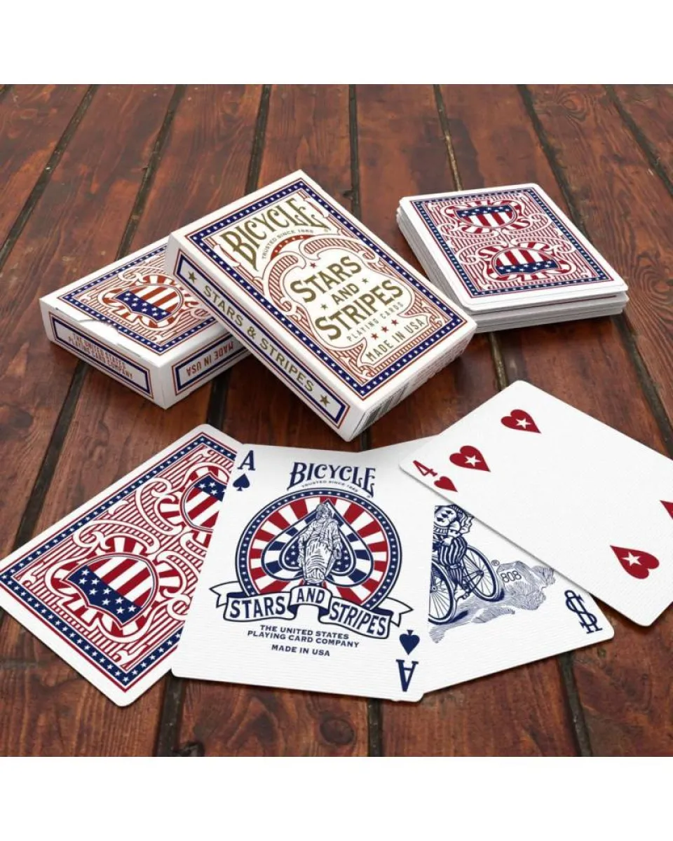 Karte Bicycle Creatives - Stars and Stripes- Playing Cards 