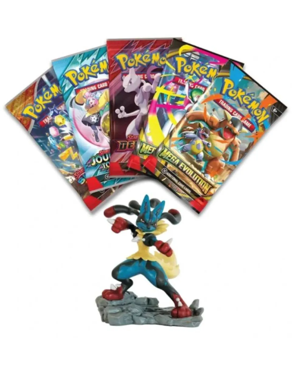 Društvena igra - Pokemon TCG - Mega Lucario Ex Figure Collection 