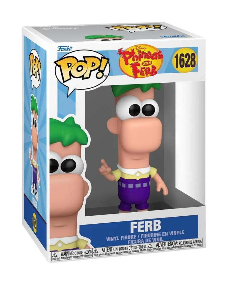 Bobble Figure Animation - Phineas And Ferb POP! - Ferb 